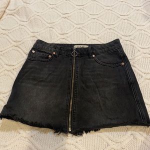 Free people Black Skirt size 26